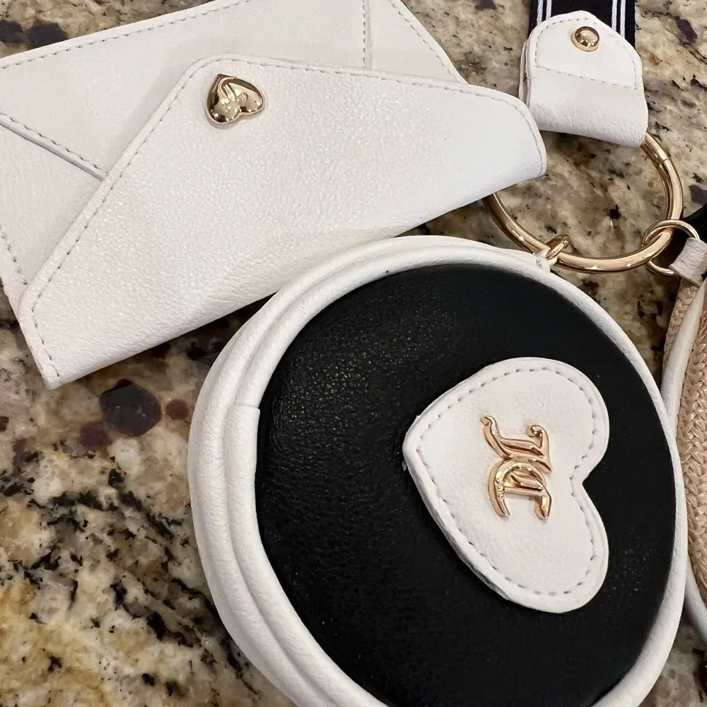 Juicy couture 3 piece wristlet NWT
